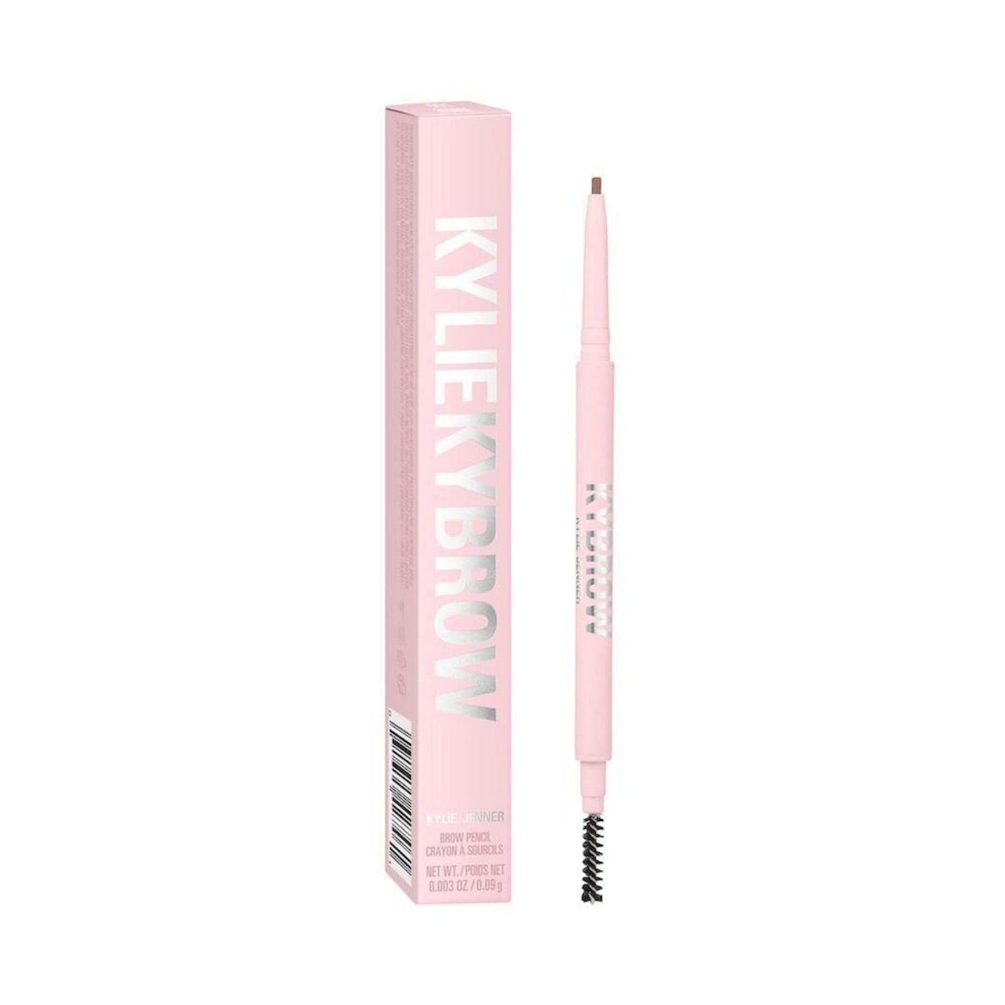 Kylie Cosmetics, Kybrow, Definito, Crema per sopracciglia matita & spazzola 2-in-1, 001, Bionda, 0.09 g
