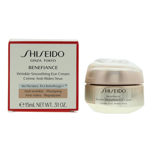 Shiseido, Benefiance, Antirughe, Crema per gli occhi, 15 ml