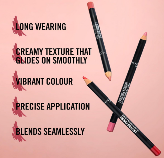Rimmel London Lasting Finish Lip Liner – Matita Labbra a Lunga Tenuta