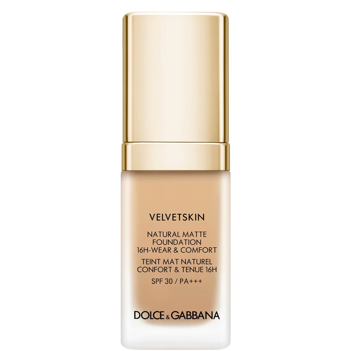 Dolce & Gabbana, Velvetskin, Opaco, Fondotinta liquido, 390, SPF 30, 30 ml