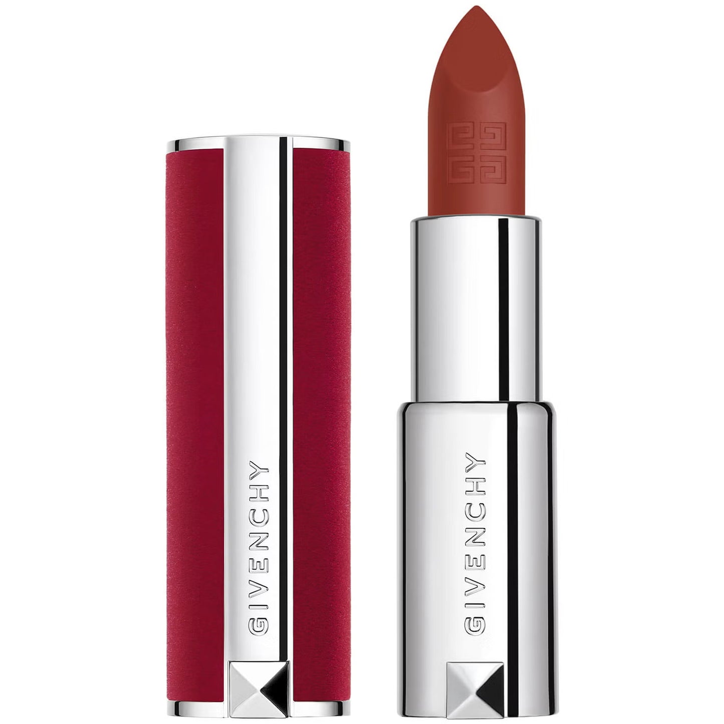 Givenchy, Le Rouge Deep Velvet, Opaco, Rossetto cremoso, N34, 3.4 g