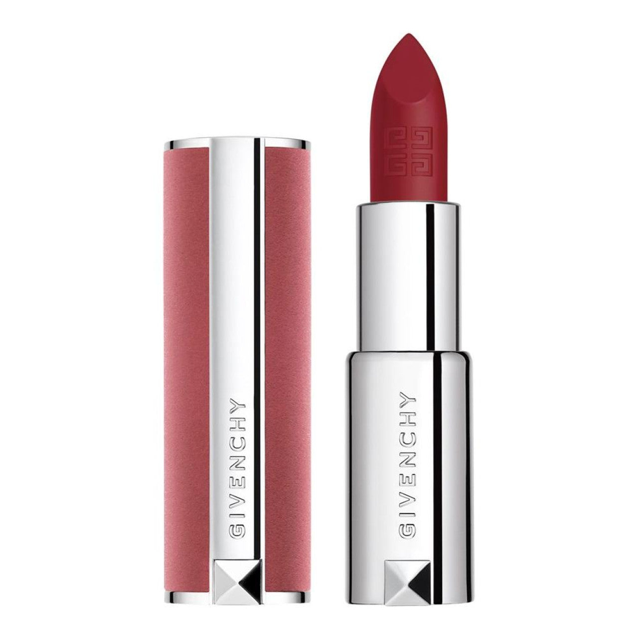 Givenchy, Le Rouge Sheer Velvet, Opaco, Rossetto cremoso, N37, Ricaricabile, 3.4 g