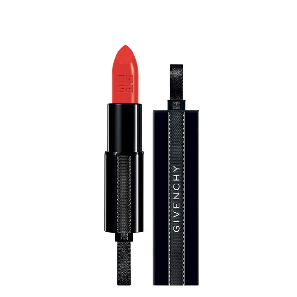 Givenchy, Rouge Interdit, Finitura satinata, Rossetto cremoso, 15, Adrenalina Arancione, 3.4 g *Tester