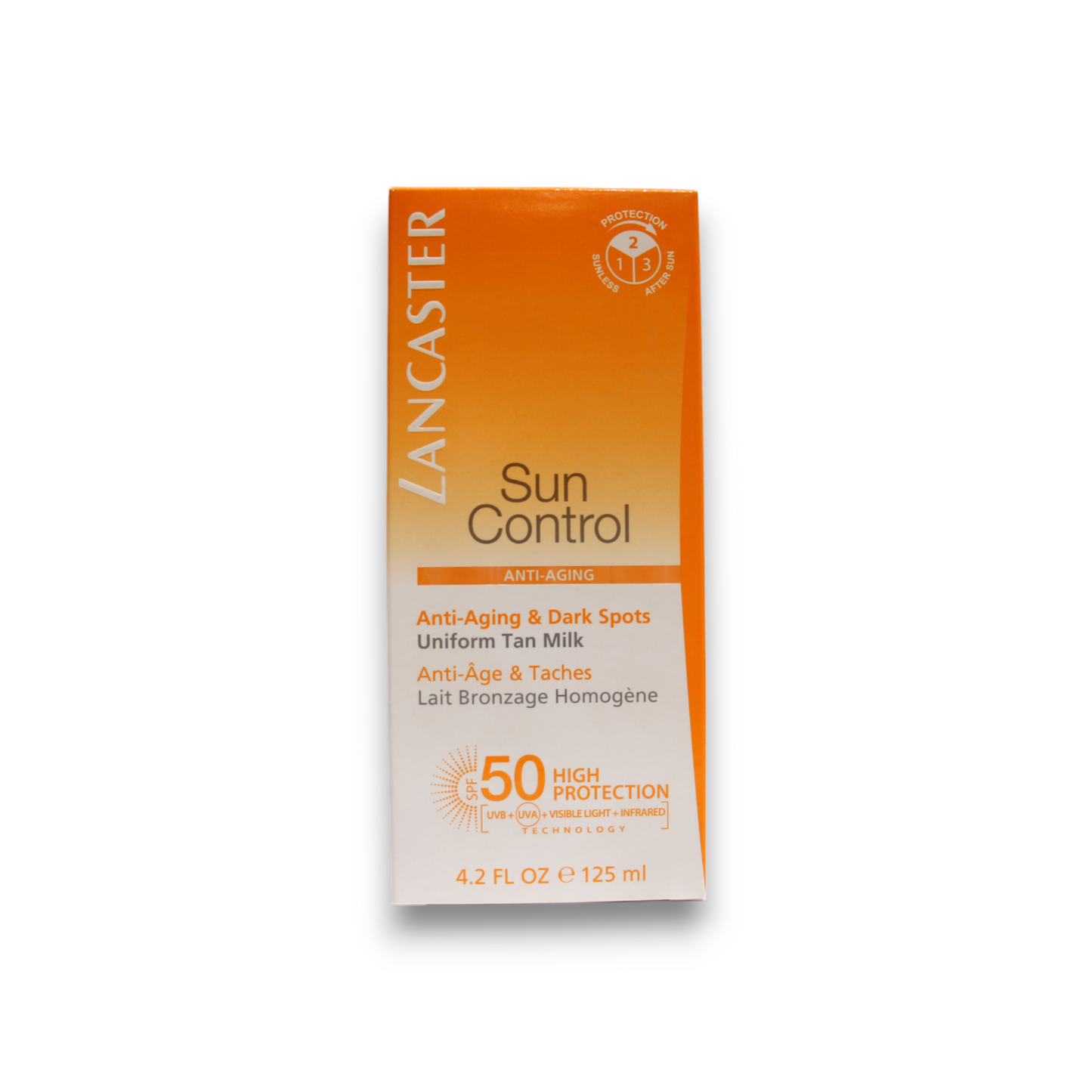 Lancaster, Sun Control, Antirughe, Lozione solare, SPF 50, 125 ml