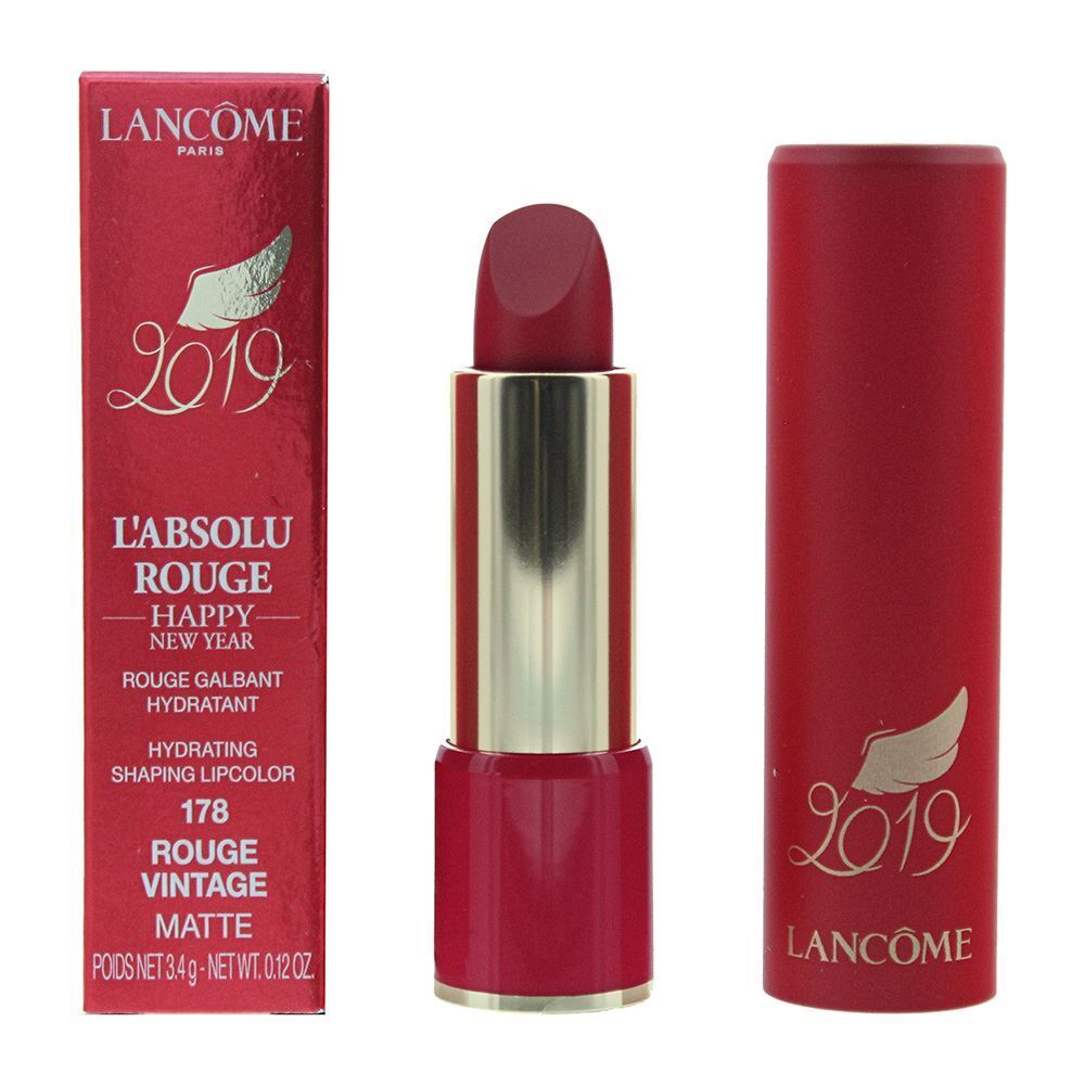 Lancome, L'Absolu Rouge, Opaco, Rossetto cremoso, 178, 10N Platino Biondo Chiarissimo, 3.4 g