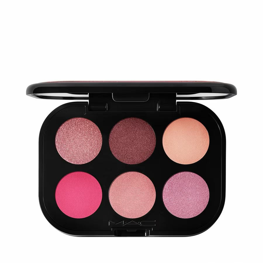 MAC, Connect In Colour, Palette di ombretti, Rose Lens, 6 sfumature, 6.25 g