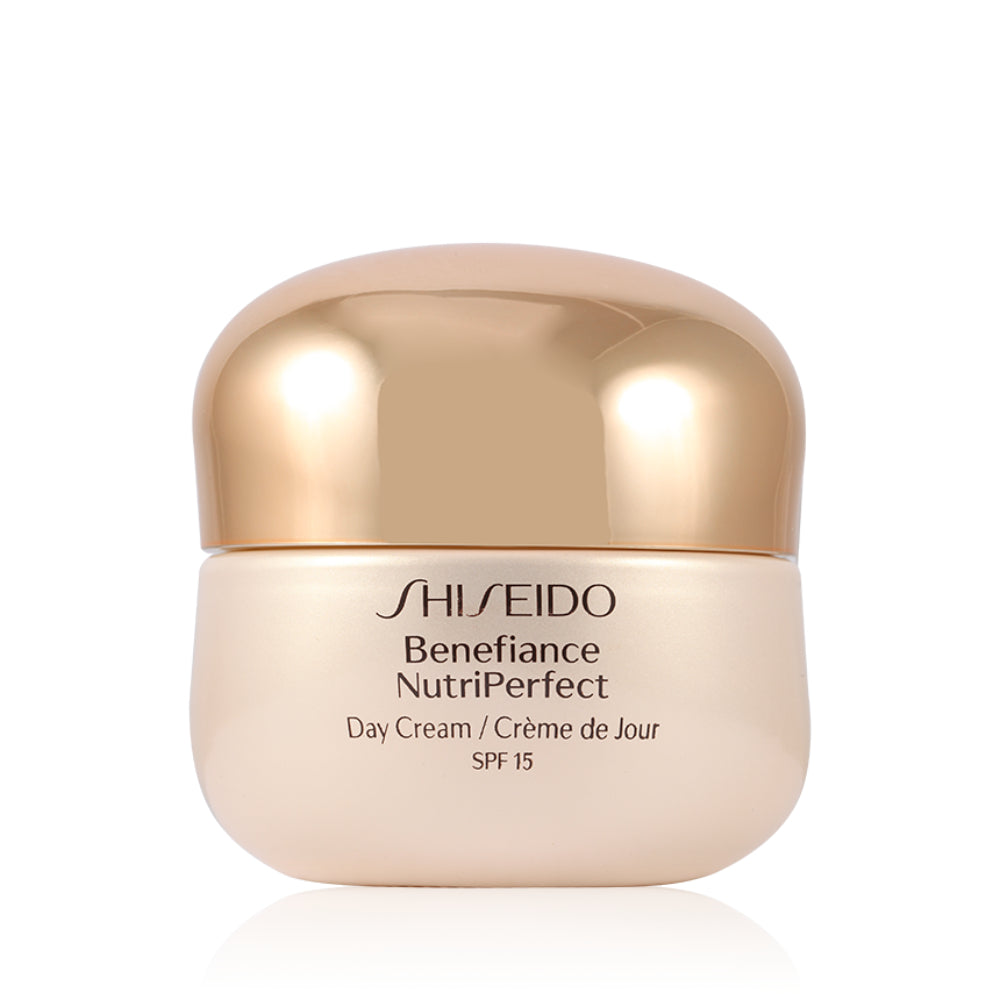 Shiseido, Benefiance Nutriperfect, Anti-età, Giorno, Panna, Per il viso, SPF 15, 50 ml