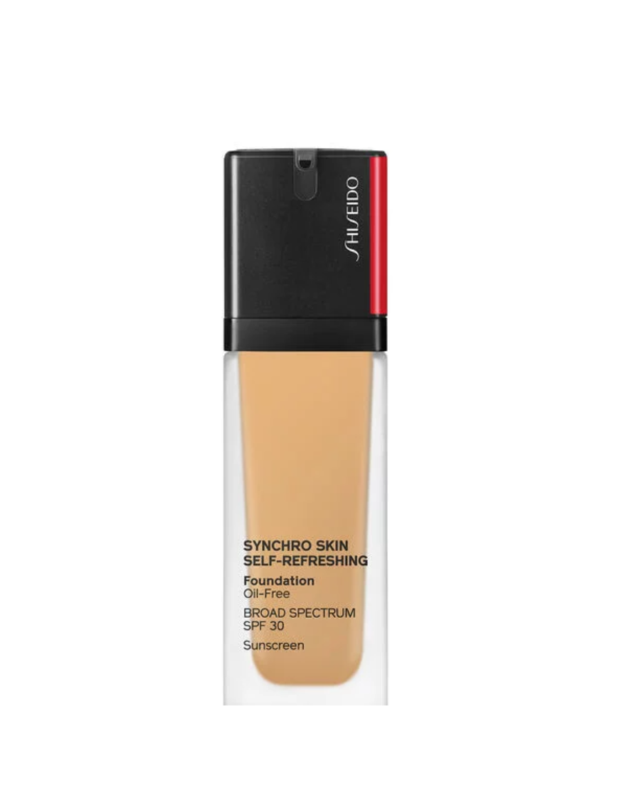 Shiseido, Synchro Skin Self-Refreshing, Senza olio, Fondotinta liquido, 340, Quercia, SPF 30, 10 ml *Tester