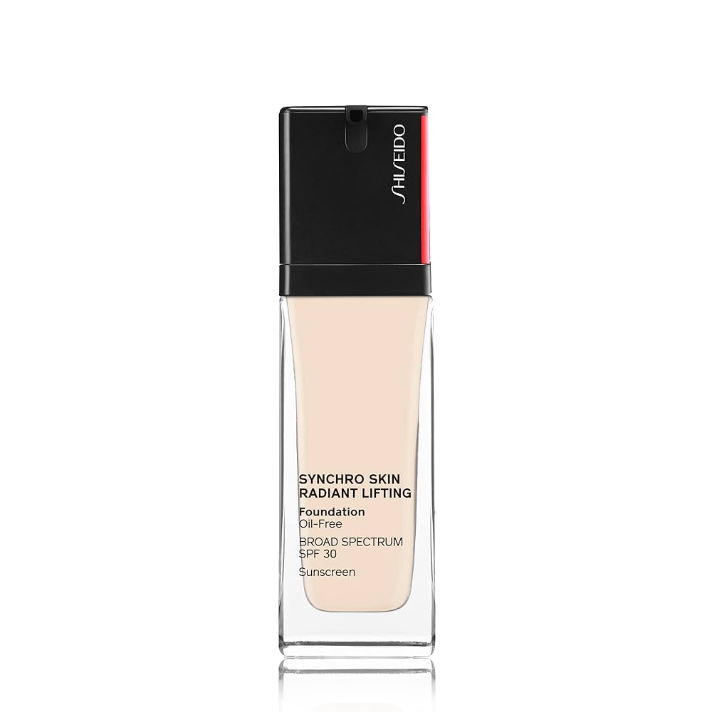 Shiseido, Synchro Skin Radiant Lifting, Fondotinta liquido, 110 Alabastro, SPF 30, 30 ml
