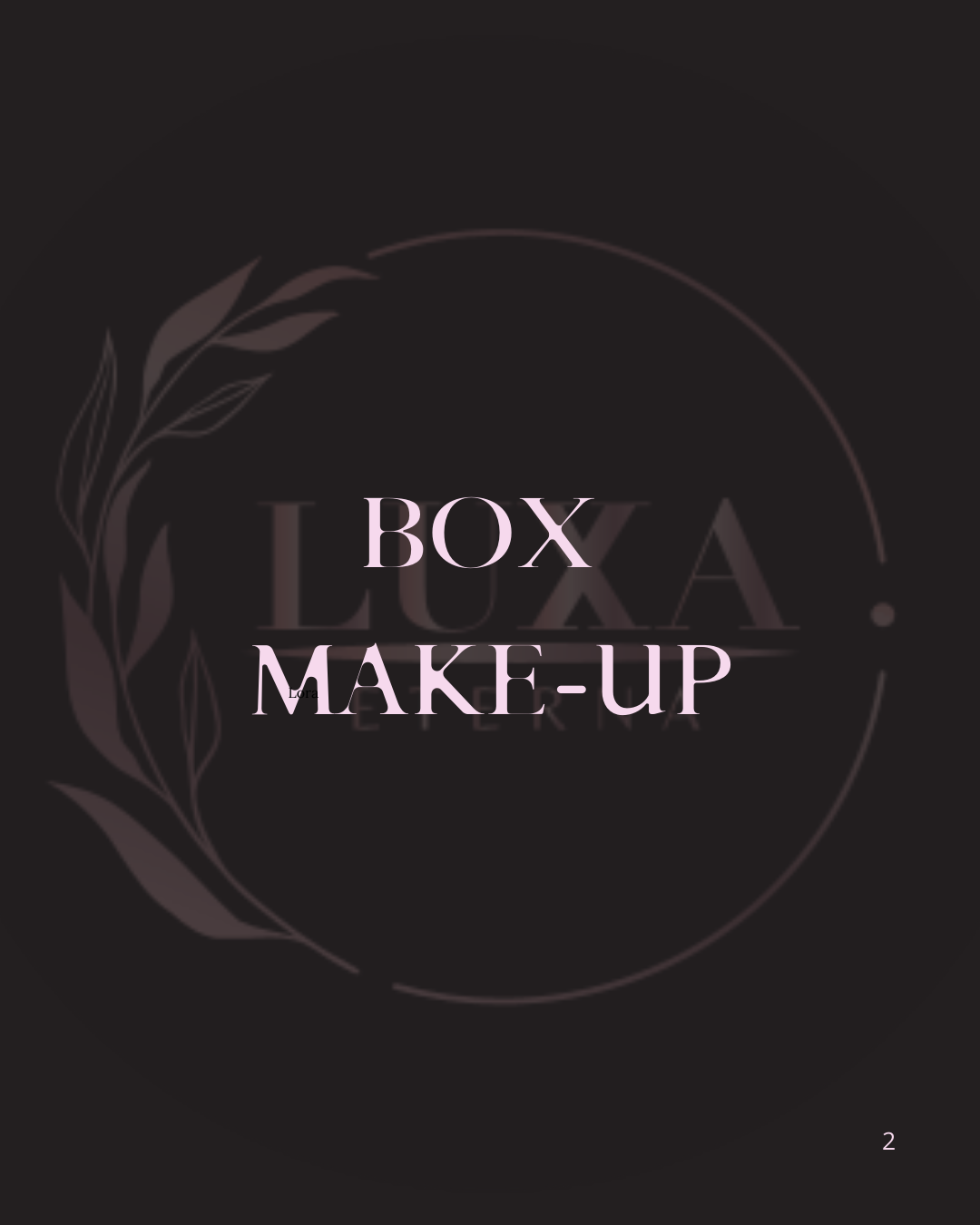 BOX Make-up per ogni esigenza