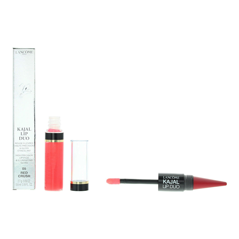 Set Duo, Lancome, Kajal Lip Duo, Rossetto cremoso & lucidalabbra, 05, 10N, 2.7 g
