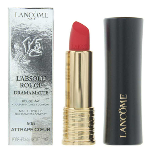 Lancome, L'Absolu Rouge Drama Matte, Rossetto cremoso, 505, Cattura Cuori, 3.4 g