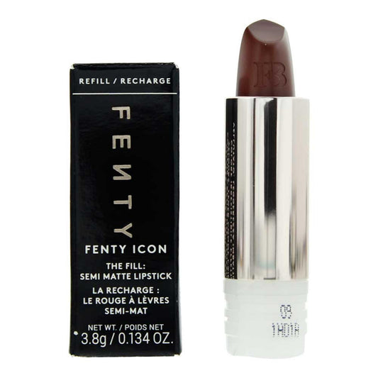 Fenty Beauty, Icon, Semi opaco, Rossetto cremoso, 09, Lei è amministratore delegato, Ricarica, 3.8 g