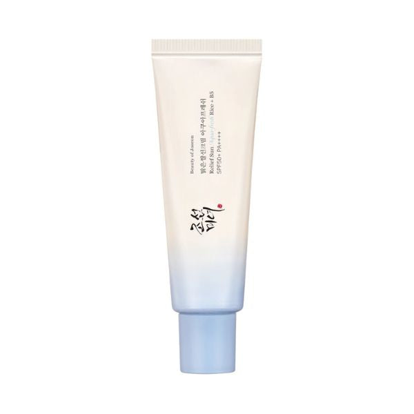 Beauty Of Joseon, Relief Sun Aqua-Fresh, Riso & B5, Protezione solare, Panna, Per il viso, SPF 50+, 50 ml