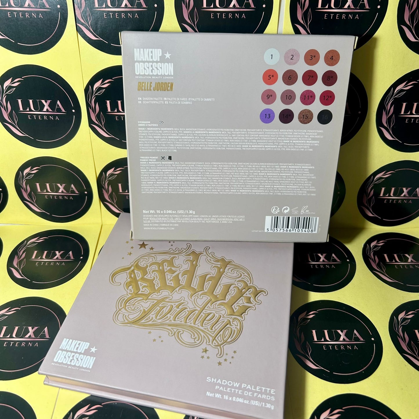Revolution - Makeup Obsession Belle Jorden Palette Ombretti