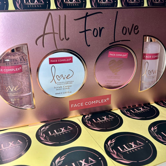 Face Complex – All For Love Gift Set (Vaniglia & Rosa)