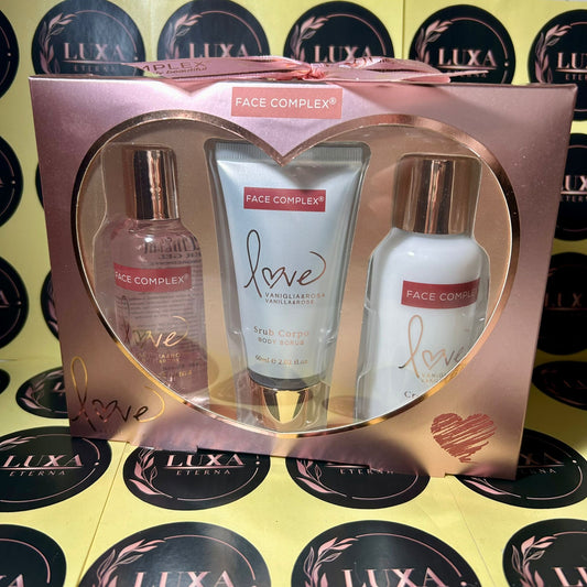 Set Love Face Complex - Vaniglia & Rosa