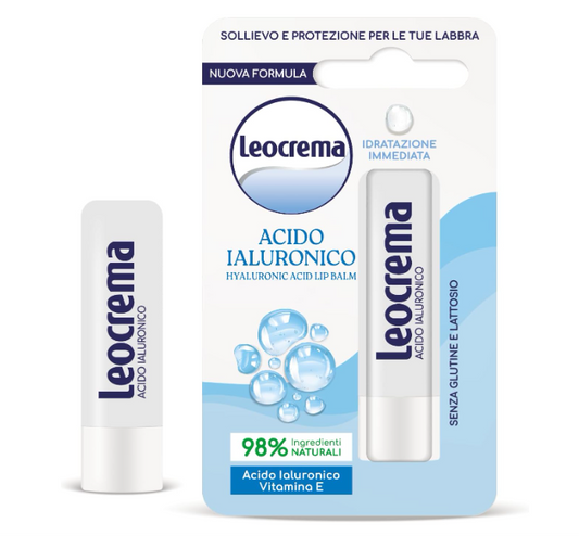 Leocrema Lip Balm Acido Ialuronico Idratante Protettivo - 5,5ml