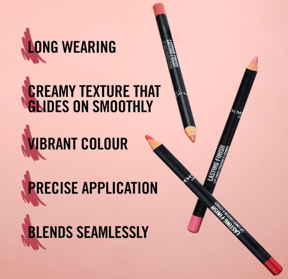 Rimmel London Lasting Finish Lip Liner – Matita Labbra a Lunga Tenuta