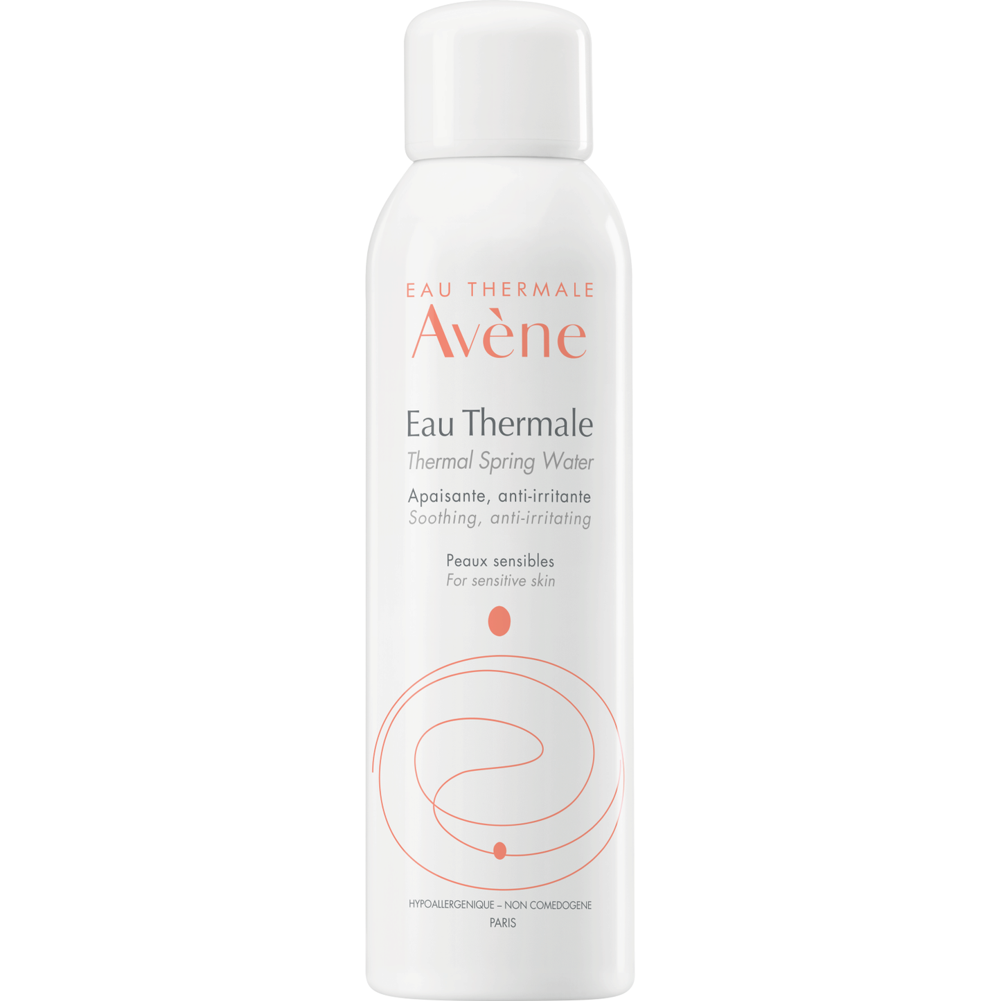 Avene, Eau Thermale, Ingredienti naturali, Calmante, Acqua termale, Su tutto il corpo, 150 ml