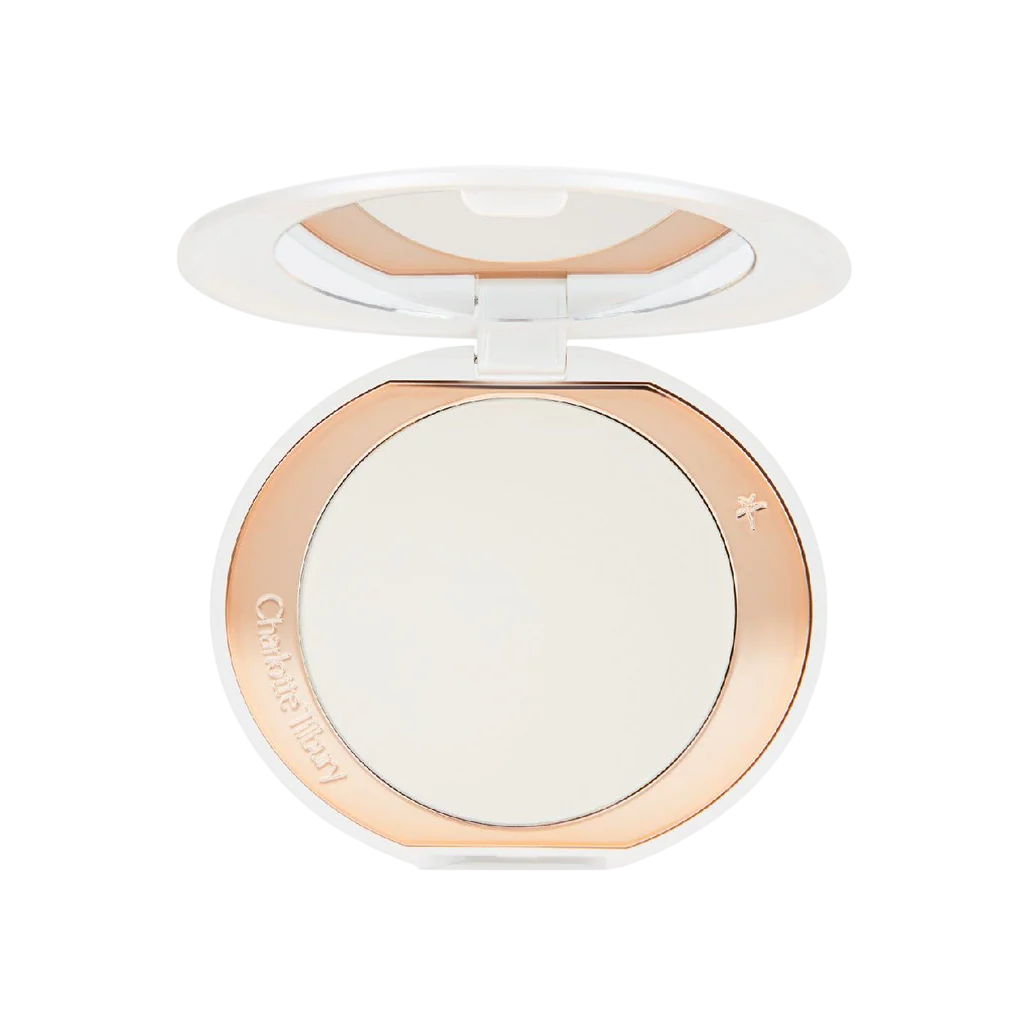 Charlotte Tilbury, Airbrush Flawless, Illuminante, Cipria compatta, Media equa, 9 g