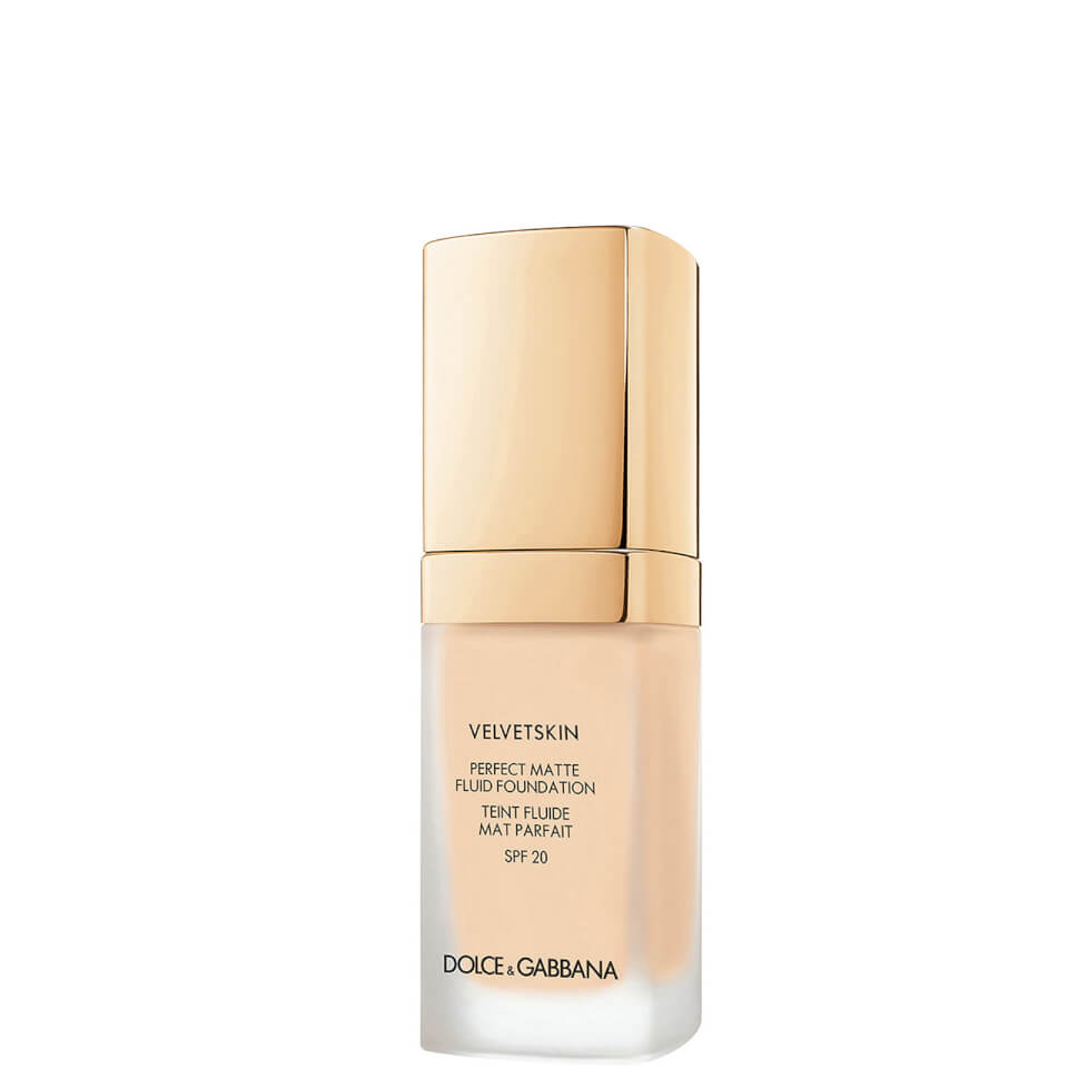Dolce & Gabbana, Velvetskin, Opaco, Fondotinta liquido, 60, SPF 20, 30 ml