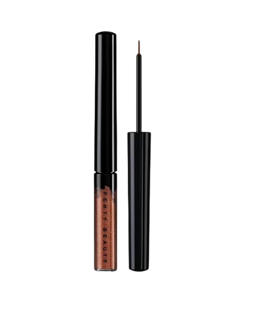 Fenty Beauty, Glitty Lid, Preciso, Eyeliner liquido, Rosa Lussuosa, 17.6 g