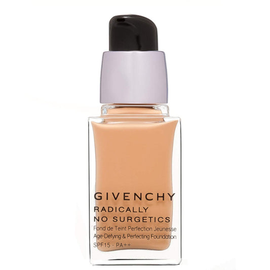 Givenchy, Radically No Surgetics, Anti-invecchiamento, Fondotinta liquido, 08, Cannella radiosa, SPF 15, 10 ml *Tester