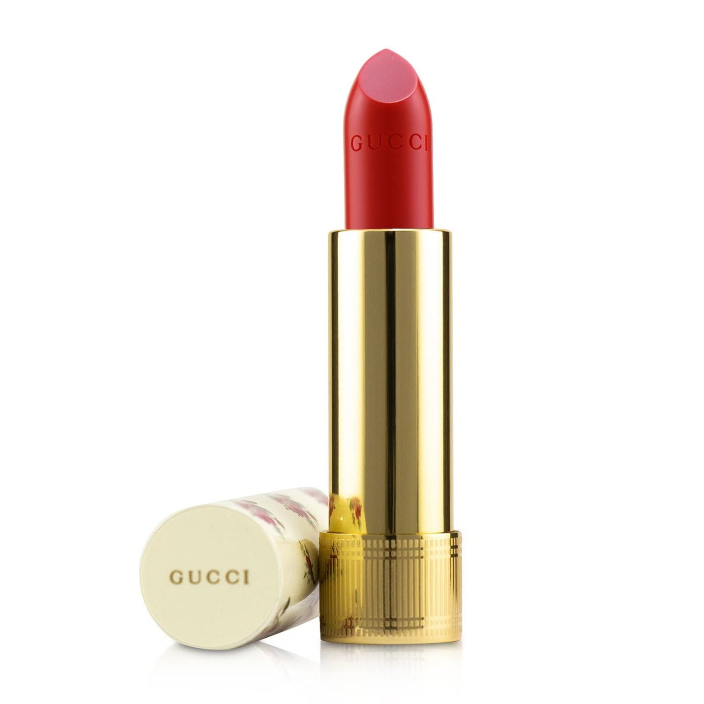 Gucci, Rouge A Levres Voile, Durevole, Rossetto cremoso, 302, Agatha Orange, 3.5 g