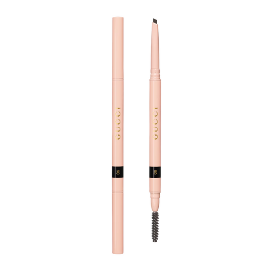 Gucci, Stylo A Sourcils, Impermeabile, Doppia estremità, Matita crema per sopracciglia, 06, Noir, 0.09 g