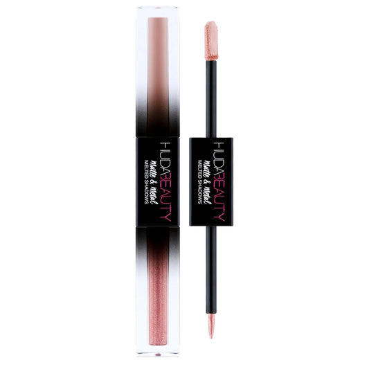 Huda Beauty, Matte & Metal, Ombretto liquido, Toast alla cannella, 4 ml
