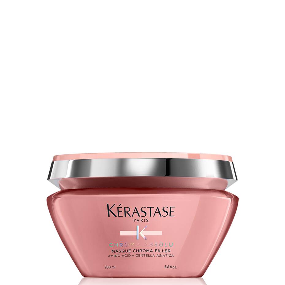 Kerastase, Chroma Absolu Filler, Aminoacidi, Maschera crema trattamento capelli, Antiporosità, 200 ml