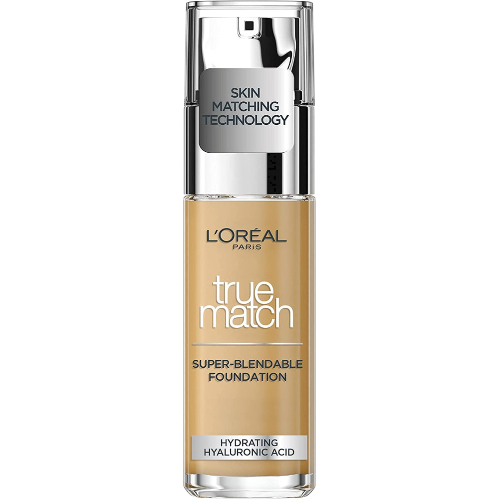 L'Oreal Paris, True Match, Fondotinta liquido, 7R/7C, Ambre Rose, SPF 17, 30 ml *Tester