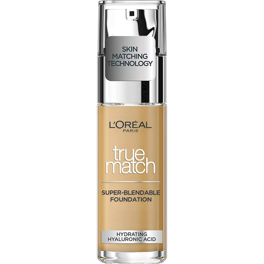 L'Oreal Paris, True Match, Fondotinta liquido, 7R/7C, Ambre Rose, SPF 17, 30 ml *Tester