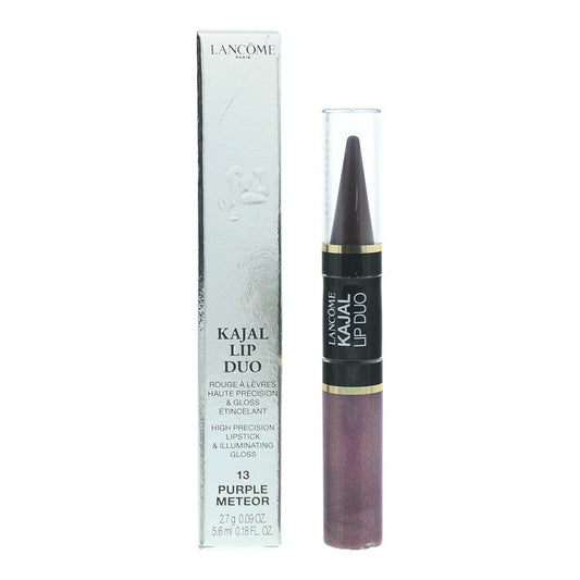 Lancome, Kajal Lip Duo, Duo, Rossetto liquido, 13, Meteora viola, 2.7 g