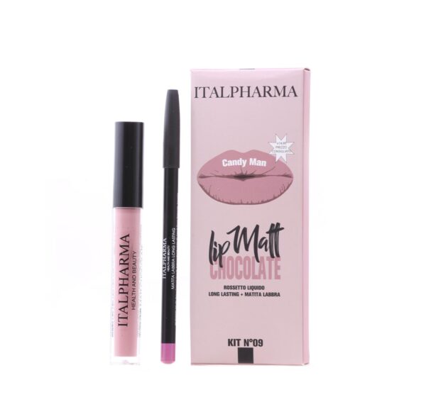 Italpharma – Kit Lip Matt 24H (Rossetto Liquido + Matita Labbra)
