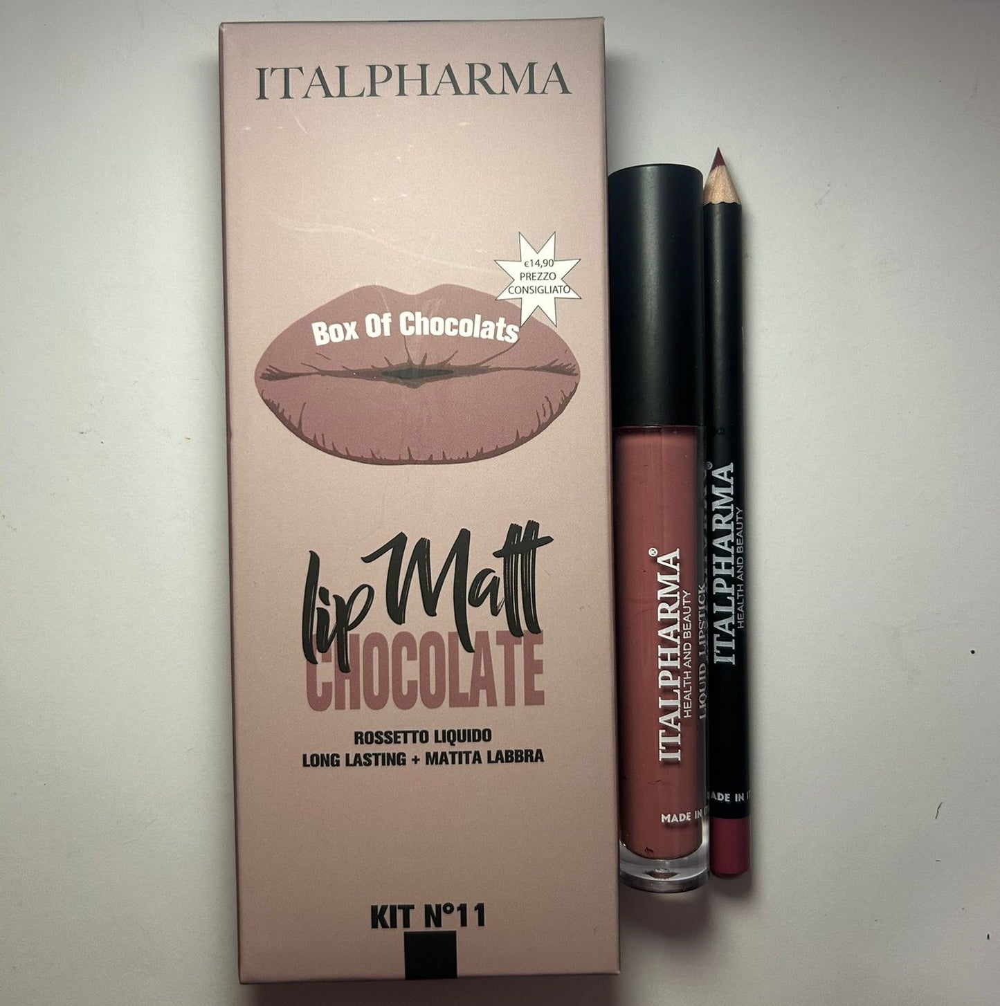 Italpharma – Kit Lip Matt 24H (Rossetto Liquido + Matita Labbra)