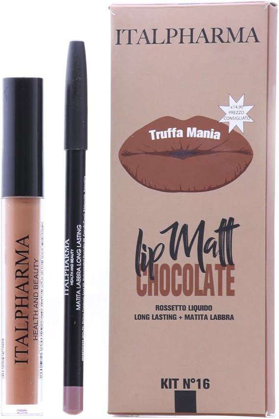Italpharma – Kit Lip Matt 24H (Rossetto Liquido + Matita Labbra)