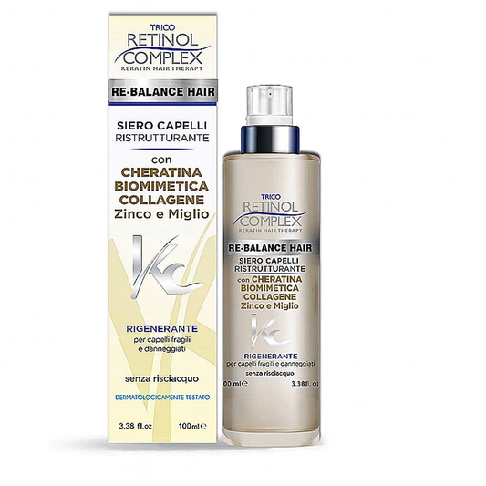 Retinol Complex - Siero capelli ristrutturante con cheratina