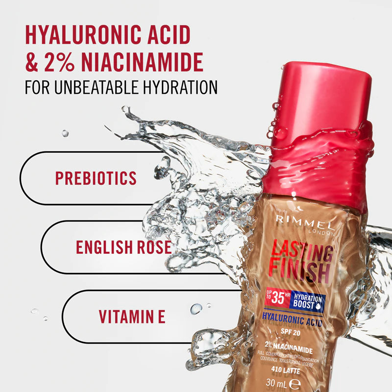 Rimmel Lasting Finish 35H Hydration Boost SPF 20