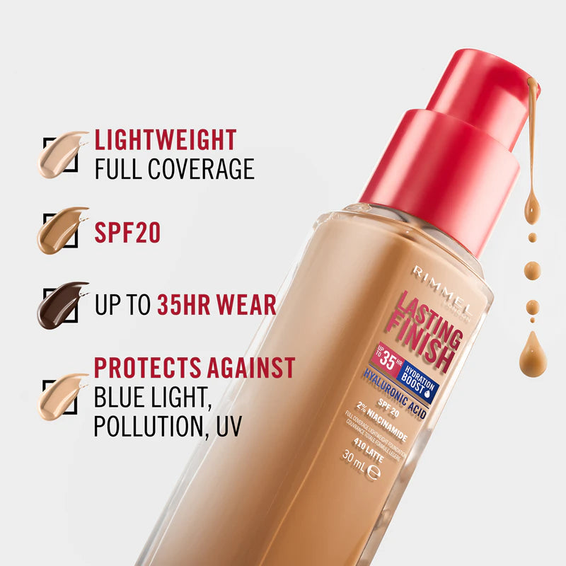 Rimmel Lasting Finish 35H Hydration Boost SPF 20