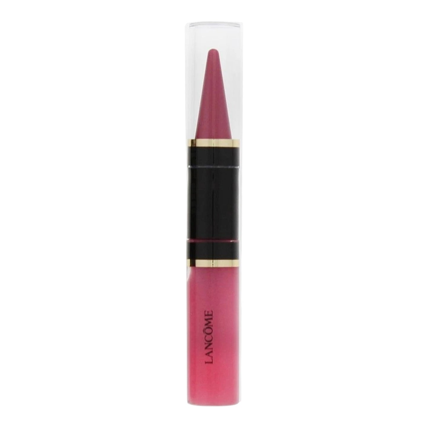 Set Duo, Lancome, Lip Kajal Duo Chroma, Rossetto cremoso & lucidalabbra, 01, Croma rosa, 2.7 g