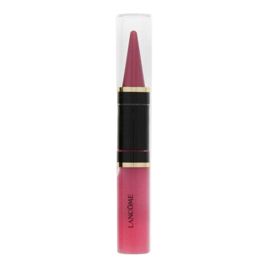 Set Duo, Lancome, Lip Kajal Duo Chroma, Rossetto cremoso & lucidalabbra, 01, Croma rosa, 2.7 g