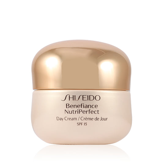 Shiseido, Benefiance Nutriperfect, Anti-età, Giorno, Panna, Per il viso, SPF 15, 50 ml