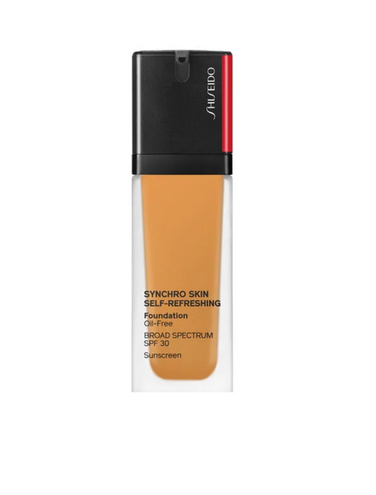 Shiseido, Synchro Skin Self- Refreshing Cushion, Senza olio, Fondotinta liquido, 420, Bronzo, SPF 30, 30 ml