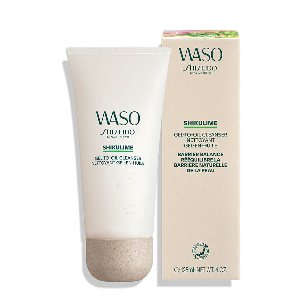 Shiseido, Waso Shikulime, Elimina le impurità, Gel detergente, Per il viso, 125 ml